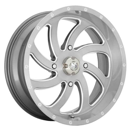 MSA Offroad M36 Switch 22x7 4x137 0 ET 112 CB Brushed Titanium (M36-022737TI)