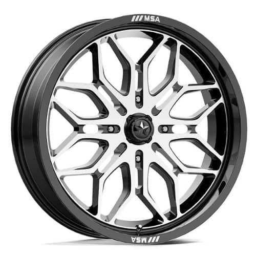 MSA Offroad M47 Sniper Gloss Black Machined (MA047BD18704010)