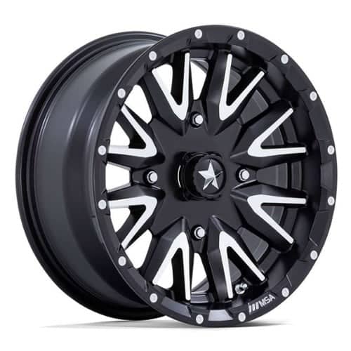 MSA Offroad M49 Creed Matte Black Machined (MA049MD14704047N)
