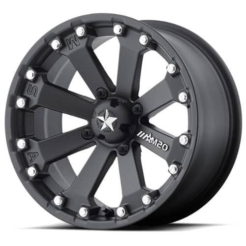 MSA Offroad M20 Kore Satin Black (M20-14710)