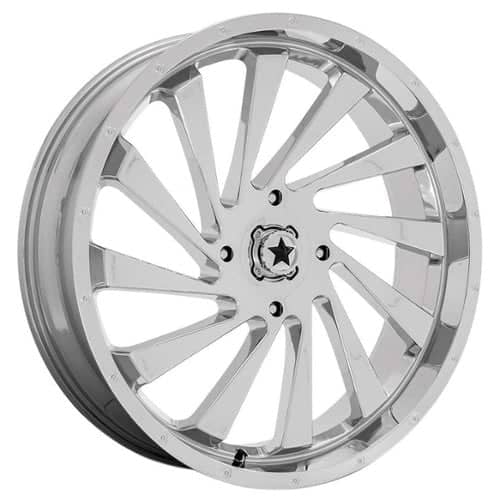 MSA Offroad M46 24x7 4x156 0 ET 115.1 CB Chrome (M46-024756C)