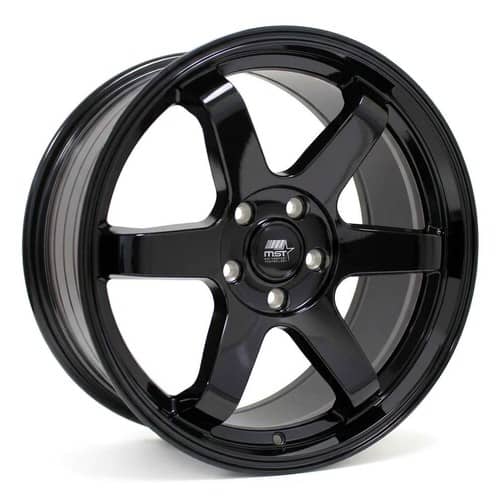MST MT01 18x8.5 5x114.3 35 ET 73.1 CB Glossy Black (01-88565-35-BLK)