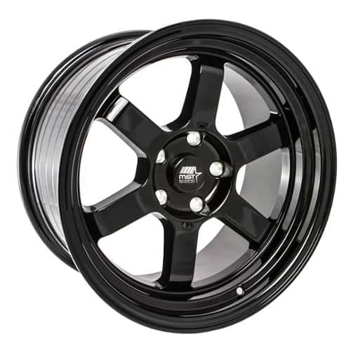 MST Time Attack 16x8 5x114.3 20 ET 73.1 CB Black (01T-6865-20BLK)