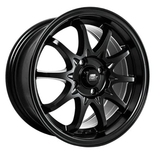 MST MT04 15x7 4x100 35 ET 73.1 CB Matte Black (04-5749-35-MBK)