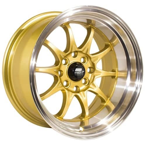 MST MT11 Gold w/Machined Lip (11-5816-0-GLDL)