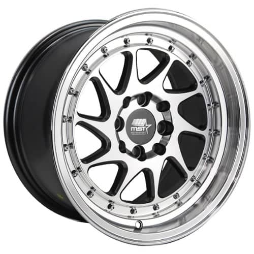 MST MT28 15x8 4x100/4x114.3 20 ET 73.1 CB Gunmetal w/Machined Face (28-5816-20-GNMF)