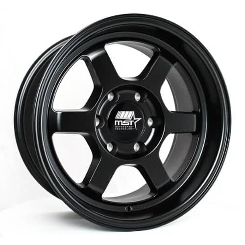 MST Time Attack Truck 17x8.5 6x139.7 -10 ET 112 CB Matte Black (01T-78583-N10-MBK)
