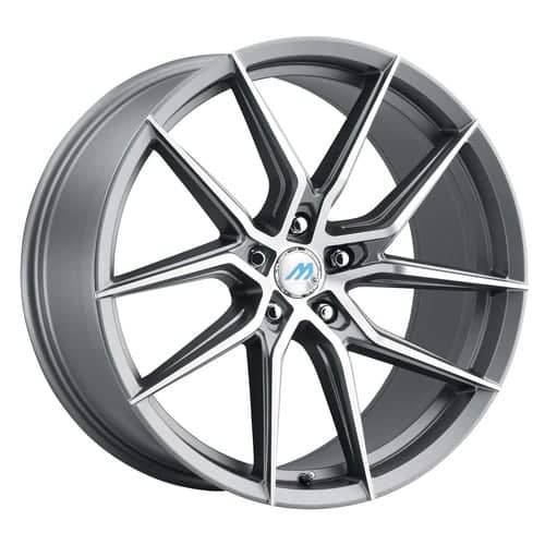 Mach ME.6 Titanium Gray / Machined Face / Undercut (ME6-2085Z35FTGMF)