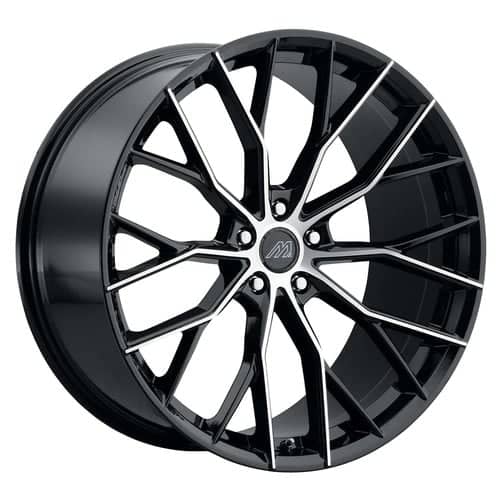 Mach MF.10 Gloss Black / Machined Face / Undercut (MF10-1985Z20FGBMF)
