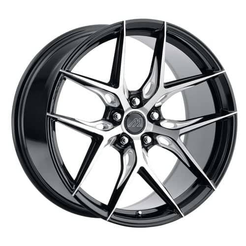 Mach MF.12 Gloss Black / Machined Face / Mill Machined (MF12-2090Z10FGBFX)