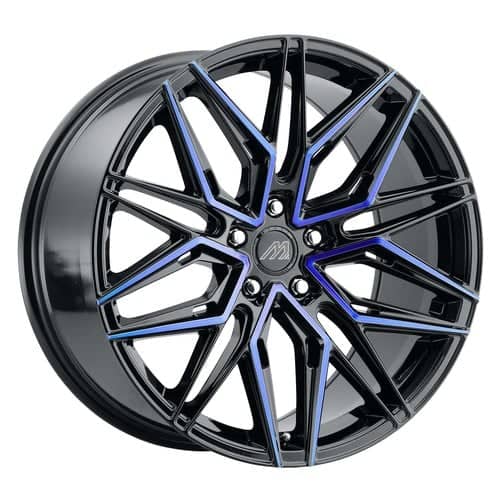 Mach MF.6 Gloss Black / Blue Face / Undercut (MF6-2010Z20FGBBF)