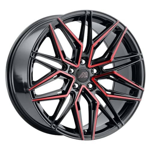 Mach MF.6 Gloss Black / Red Face / Undercut (MF6-2010Z42FGBRF)