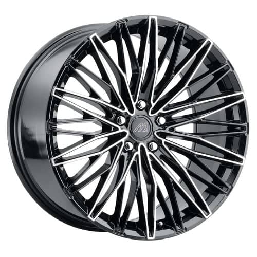 Mach MF.9 Gloss Black / Machined Face / Undercut (MF9-2085Z15FGBMF)