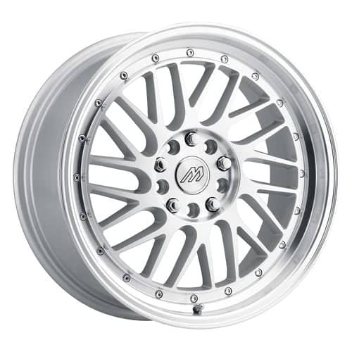 Mach MP.42 Arctic Silver / Machined Face / Machined Lip / Chrome Rivets (MP42-1775B40FASFL)