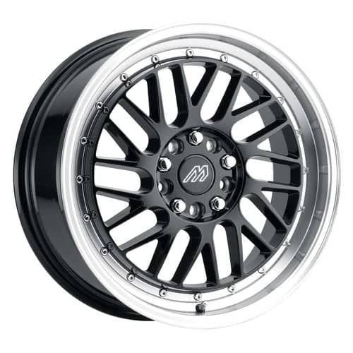 Mach MP.42 Gloss Black / Machined Lip / Chrome Rivets (MP42-1775D40FGBML)