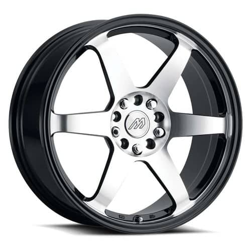 Mach MP.60 Gloss Black / Machined Face (MP60-1775B38FGBMF)