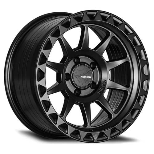 Mamba M29 17x9 5x127 -12 ET 71.5 CB Matte Black (M2997527N125)