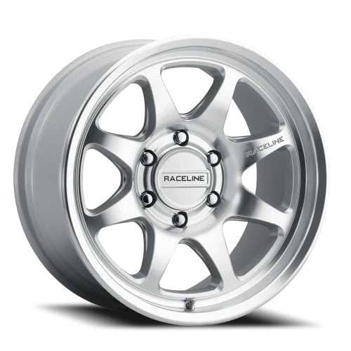 Raceline Maverick 18x9 6x139.7 18 ET 106.1 CB Machined Silver (962MC-89060+18)