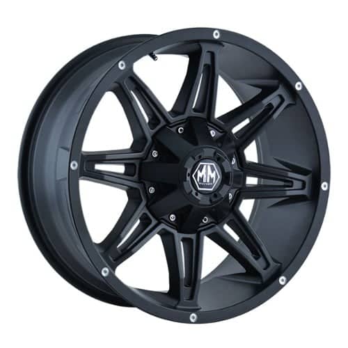 Mayhem 8090 Rampage 22x9.5 5x127/5x139.7 -6 ET 87 CB Matte Black (8090-22952MB)