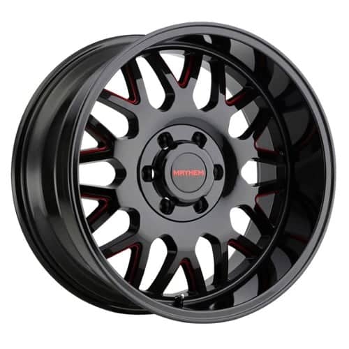 Mayhem 8110 Tripwire Black w/Prism Red (8110-2985BTR)