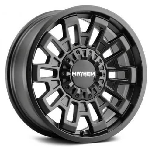 Mayhem 8113 Cortex 20x10 5x127/5x139.7 -19 ET 87.1 CB Matte Black (8113-2152MB)