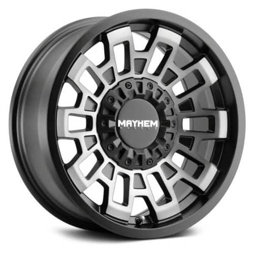 Mayhem 8113 Cortex 20x9 5x127/5x139.7 0 ET 87.1 CB Matte Black w/Dark Tint (8113-2952TM)