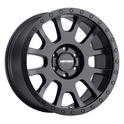 Mayhem 8302 Scout 20x9 6x139.7 -5 ET 106 CB Matte Black (8302-2983MB-5)
