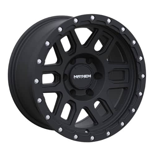 Mayhem 8304 Delta Matte Black with Matte Black Lip (8304-7973MB12)