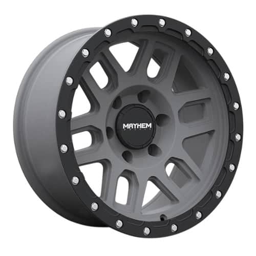Mayhem 8304 Delta Matte Gunmetal with Matte Black Lip (8304-7983MGT12)