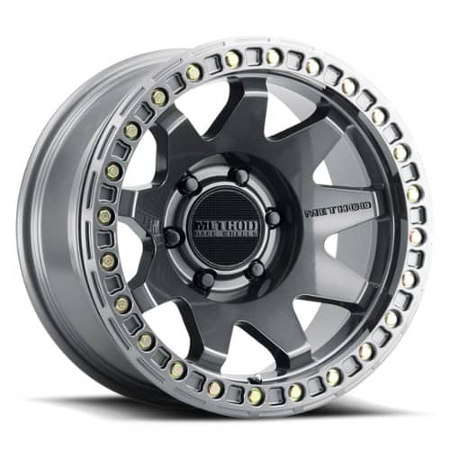 Method 108 Beadlock 17x9 8x165.1 -44 ET 130.8 CB Gloss Titanium (MR10879080844B)