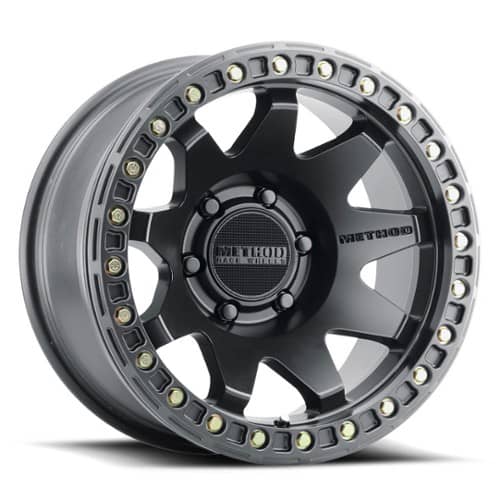 Method 108 Beadlock 17x9 8x165.1 -44 ET 130.8 CB Matte Black (MR10879080544B)