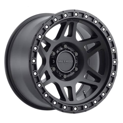 Method 312 Standard 17x9 6x139.7 -12 ET 106.3 CB Matte Black (MR31279060512N)