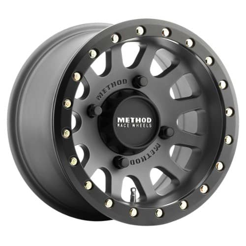 Method 401 UTV Beadlock Series 14x10 4x156 0 ET 132 CB Titanium (MR40141046855B)