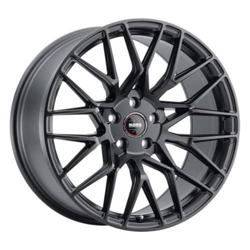 Momo Catania 19x8.5 5x112 35 ET 66.5 CB Satin Black (M10598544P35)