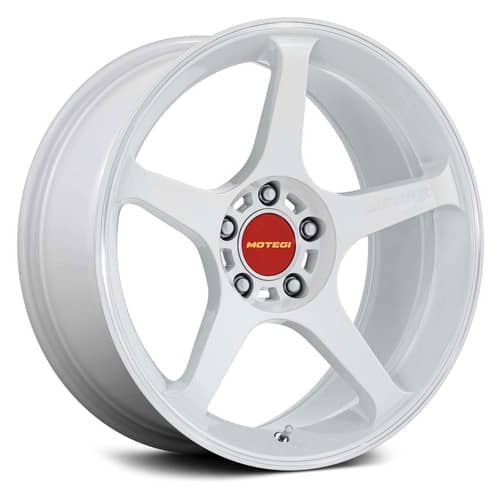 Motegi MR159 Battle V 18x9.5 5x120 0 ET 74.1 CB Matsuri White Pearl/Machined Stripe (MR159WD18955200)