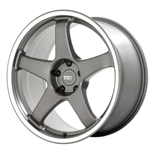 Motegi MR151 CS5 18x9.5 5x100 40 ET 56.1 CB Gunmetal with Machined Lip (MR15189551540)