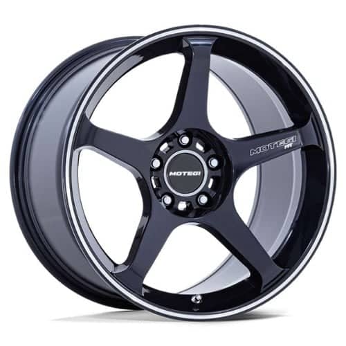 Motegi MR159 Battle V 18x8.5 5x100 30 ET 56.1 CB Obsidian (MR159LD18855M30)