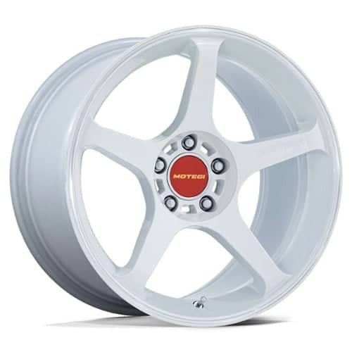 Motegi MR159 Battle V 18x10.5 5x120 35 ET 74.1 CB White (MR159WD18055235)