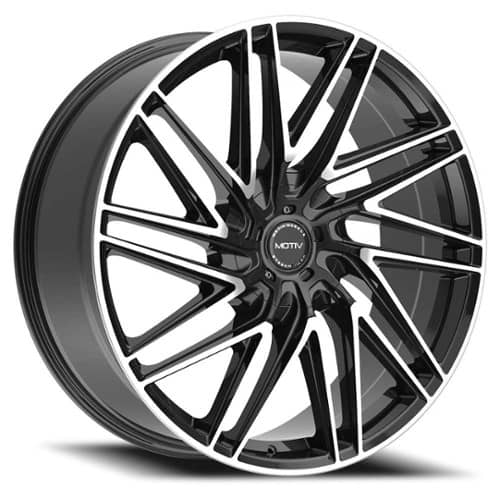 Motiv 429MB 22x9 6x135 / 6x139.7 25 ET 106.2 CB Machined Black (429MB-2296825)