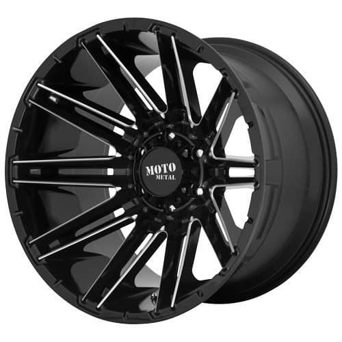 Moto Metal MO998 KRAKEN 20x10 6x135 -18 ET 87.1 CB Gloss Black Milled (MO99821063318N)