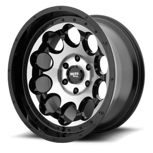 Moto Metal MO990 Rotary Gloss Black Machined (MO99079050512N)
