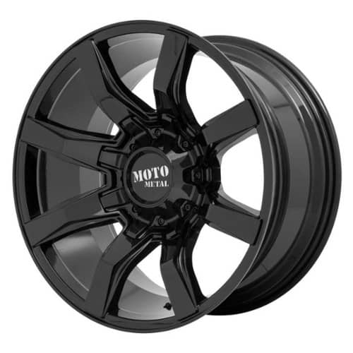 Moto Metal MO804 22x10 8x165.1 -18 ET 125.1 CB Gloss Black (MO80422080318N)