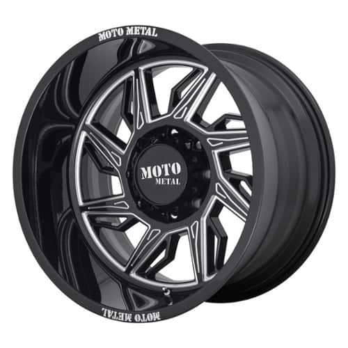 Moto Metal MO997 Left Gloss Black / Milled (MO99721050318NL)