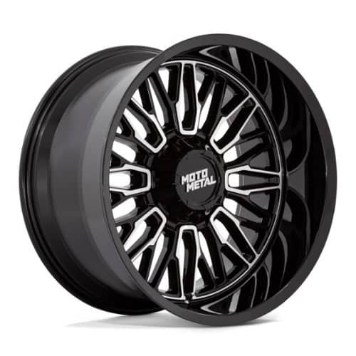 Moto Metal MO809 Stinger 20x10 8x170 -18 ET 125.1 CB Gloss Black Machined (MO809BD20108718N)