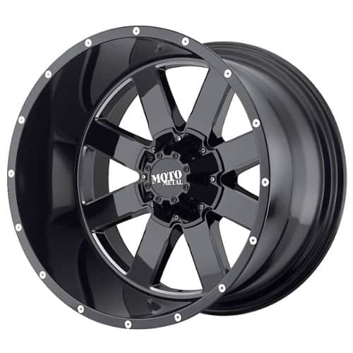 Moto Metal MO962 18x9 5x114.3/5x127 0 ET 74.1 CB Gloss Black w/Milled Accents (MO96289054300T)