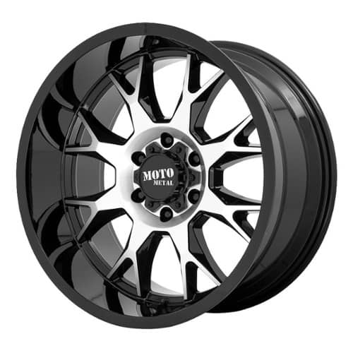 Moto Metal MO806 Talon Gloss Black Machined (MO80629077500)