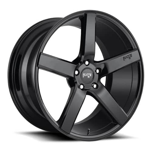 Niche Milan M188 20x8.5 5x114.3 35 ET 72.56 CB Gloss Black (M188208565+35)