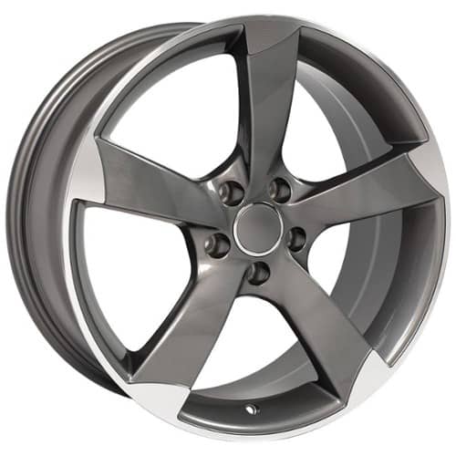 OE Replica Wheels AU29 Gunmetal Machined (AU2919085511235MG)