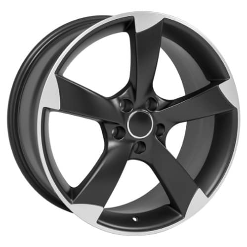 OE Replica Wheels AU29 Satin Black Machined (AU2919085511235MB1)