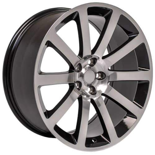 OE Replica Wheels CL02 Polished with Painted Inlay (CL0220090511525PB)